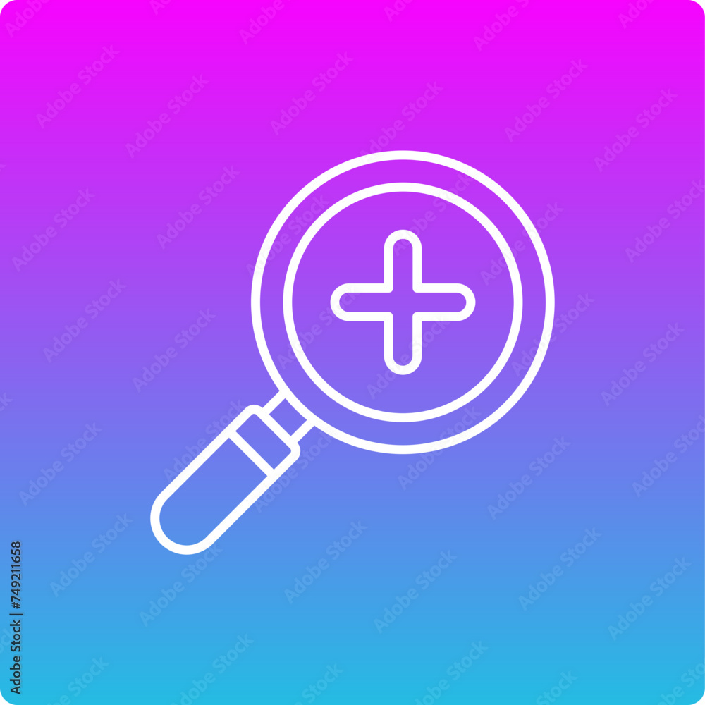 Obraz premium Zoom In Icon