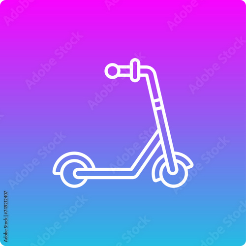 Kick Scooter Icon