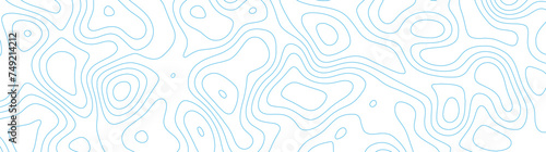 Abstract blue topography vector background. Topographic map. Geographic mountain relief. counter map wavy line paper textrue. grid curve line abstract vector illustration .