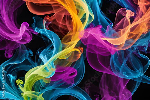 smoke abstract background