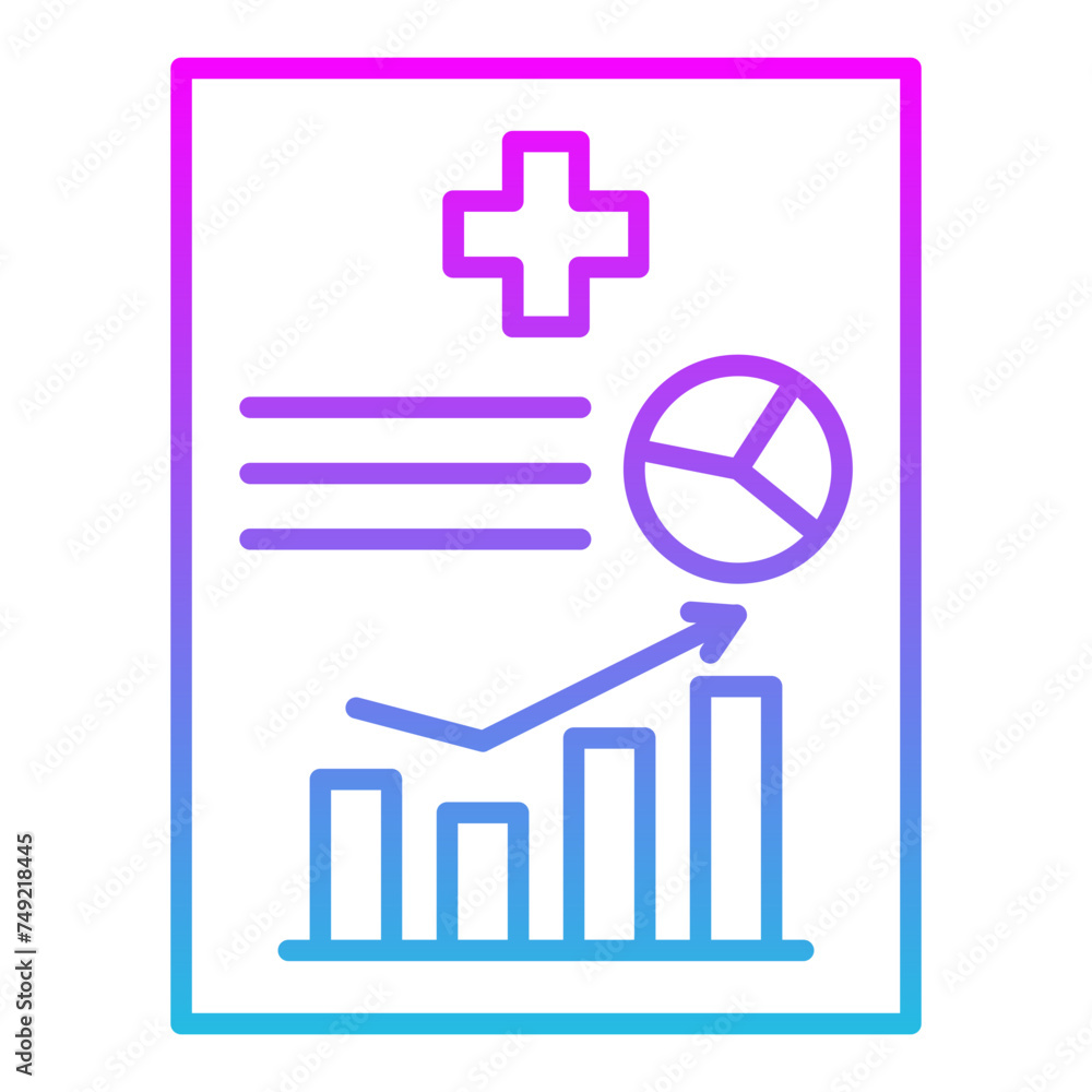 Obraz premium Graph Icon