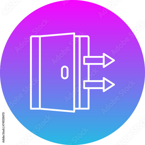 Room exit Icon