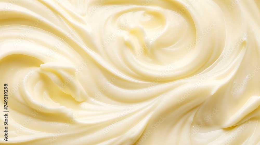 close up of mayonnaise cream texture as background close up of mayonnaise cream texture as background