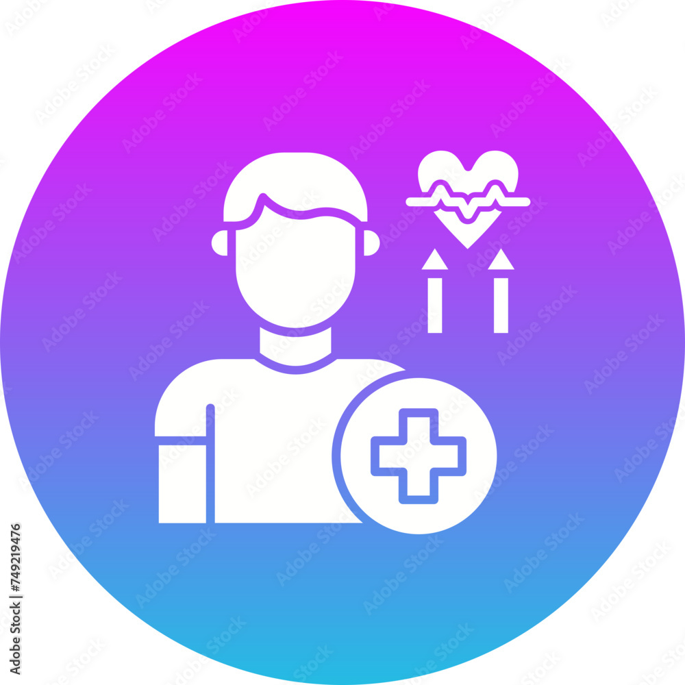 Healthy patient Icon Healthy patient Icon
