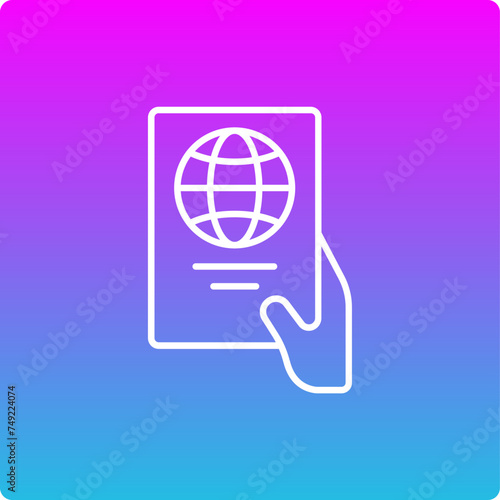 Passport control Icon
