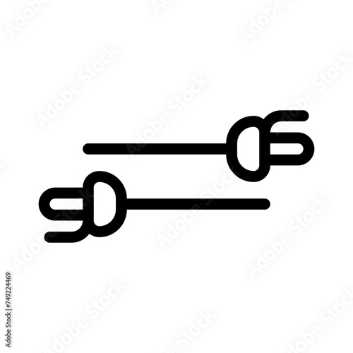 fencing line icon