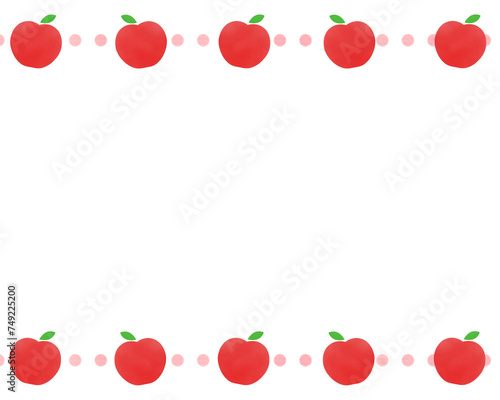 Cute Apples Background      