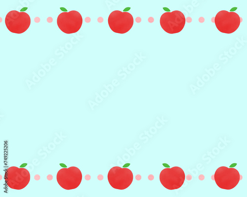 Cute Apples Background ⑤