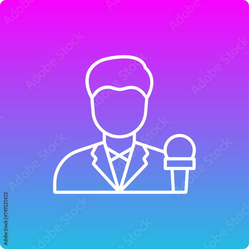 News Reporter Icon