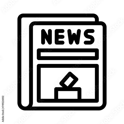news line icon
