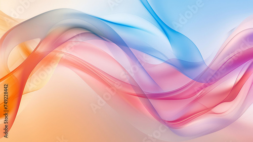 abstract 3D wavy background.