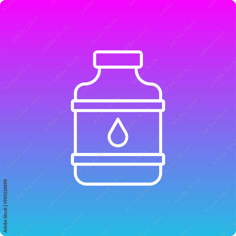 Water Gallon Icon Water Gallon Icon