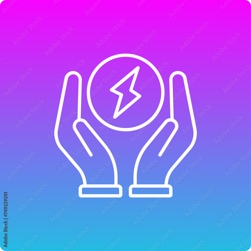 Save Energy Icon Save Energy Icon