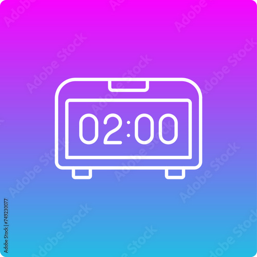 Digital Clock Icon © Muhammad 