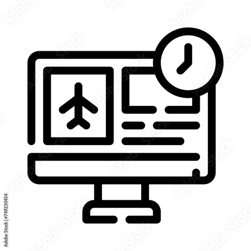 delayed line icon
