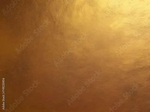 Gold background. Rough golden texture. Luxurious gold paper template for text design, lettering.
