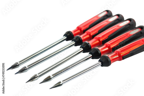 Screwdriver Set isolated on transparent background