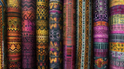 A collection of vibrant tra...