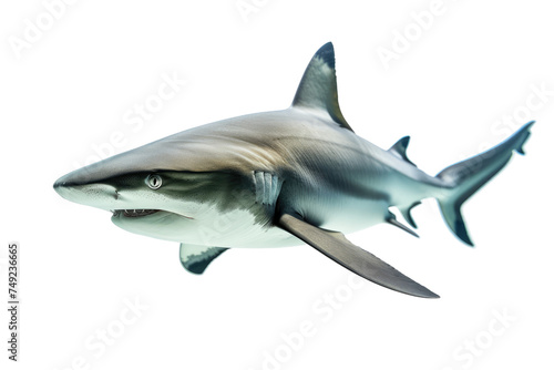 Shark isolated on transparent background