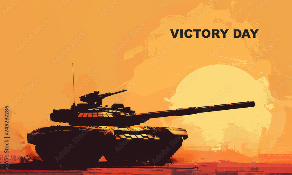 Victory Day, A military Tank
