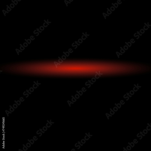 Red light effect on black background. Abstract wallpaper, Illustration. Flare texture