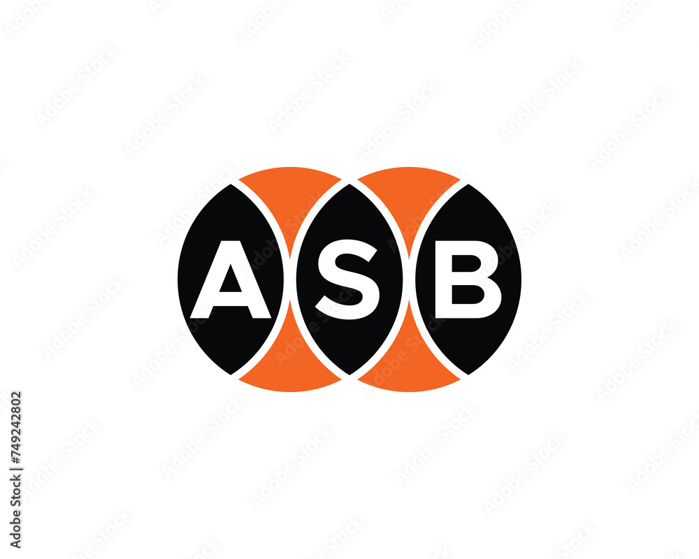 ASB Logo design vector template ASB Logo design vector template