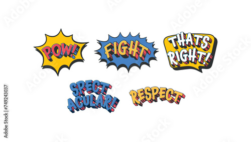 Empowering expressions for positive vibes. Sticker design crafted for social media. Simple yet captivating. Vector illustrations of typography brilliance.