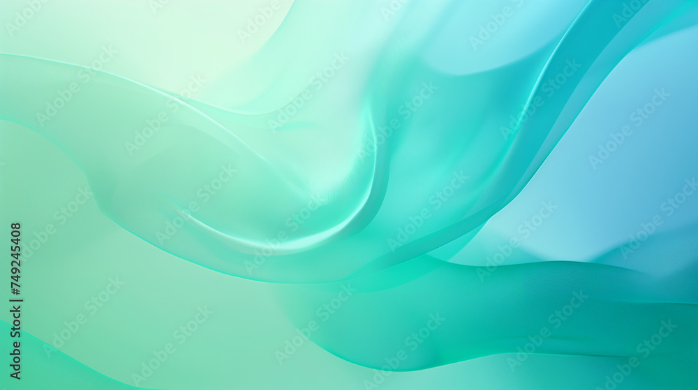 Fototapeta premium abstract 3D wavy background.