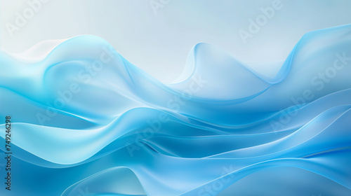 abstract 3D wavy background.