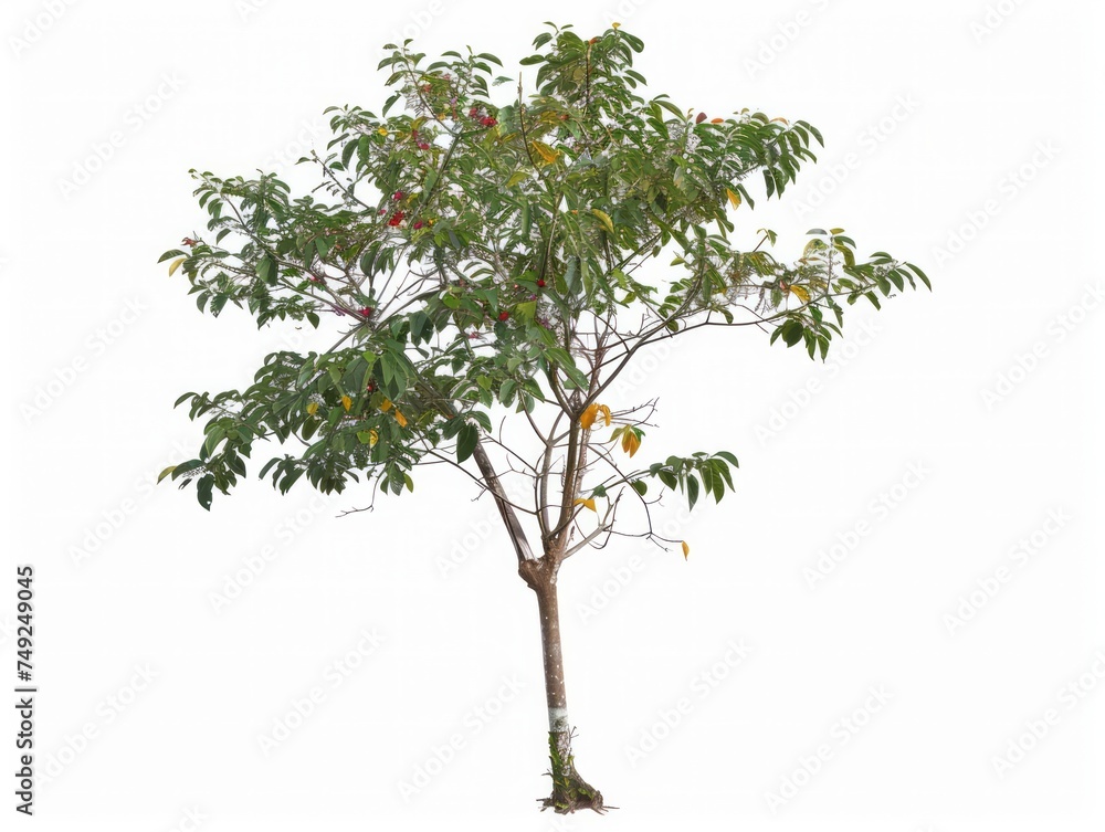 Small Tree Bearing Fruit