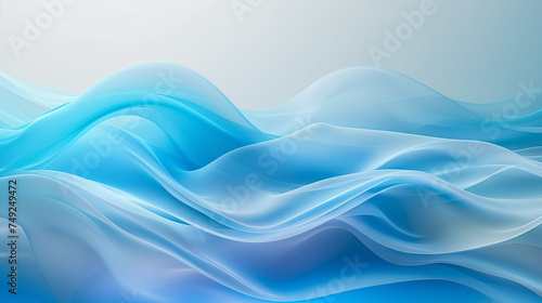 abstract 3D wavy background.