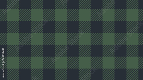 Green Buffalo Plaid Pattern