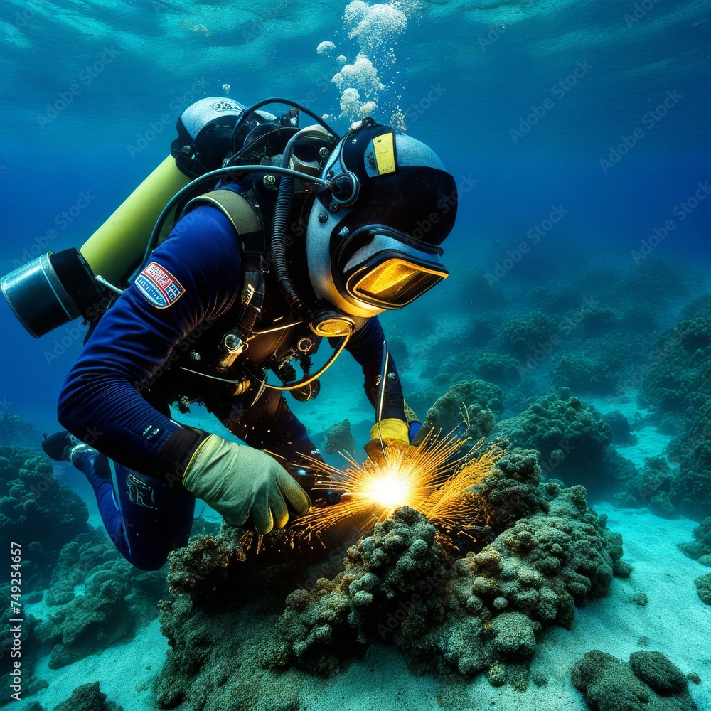 Underwater welding Underwater welding