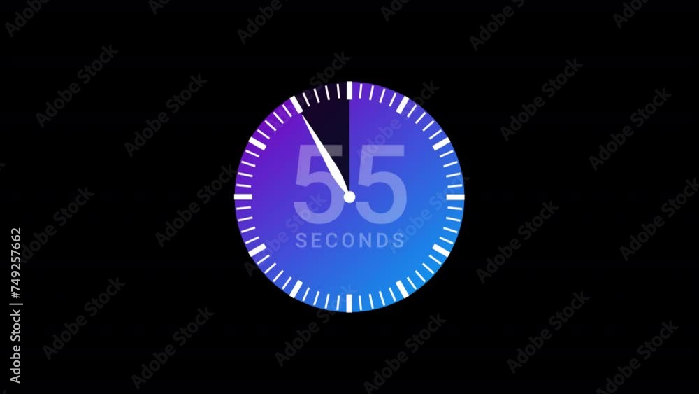 Round circle countdown timer one minute animation from 60 to 0 seconds, Round circle 60 seconds countdown, Countdown timer, Countdown video Round circle countdown timer one minute animation from 60 to 0 seconds, Round circle 60 seconds countdown, Countdown timer, Countdown video