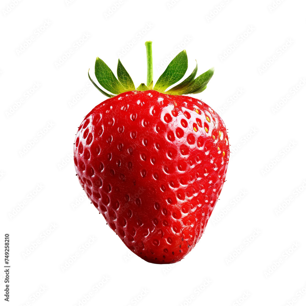 Strawberry isolated on transparent background Strawberry isolated on transparent background