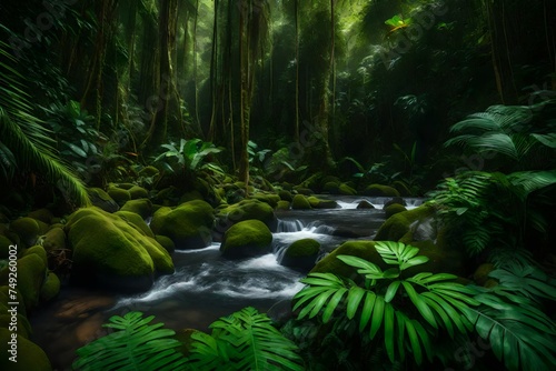 waterfall in the forest