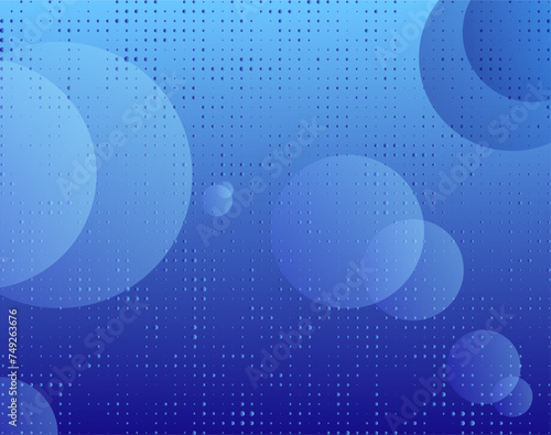 abstract blue background with circles, blue background with circles and dots abstract gradient color design,