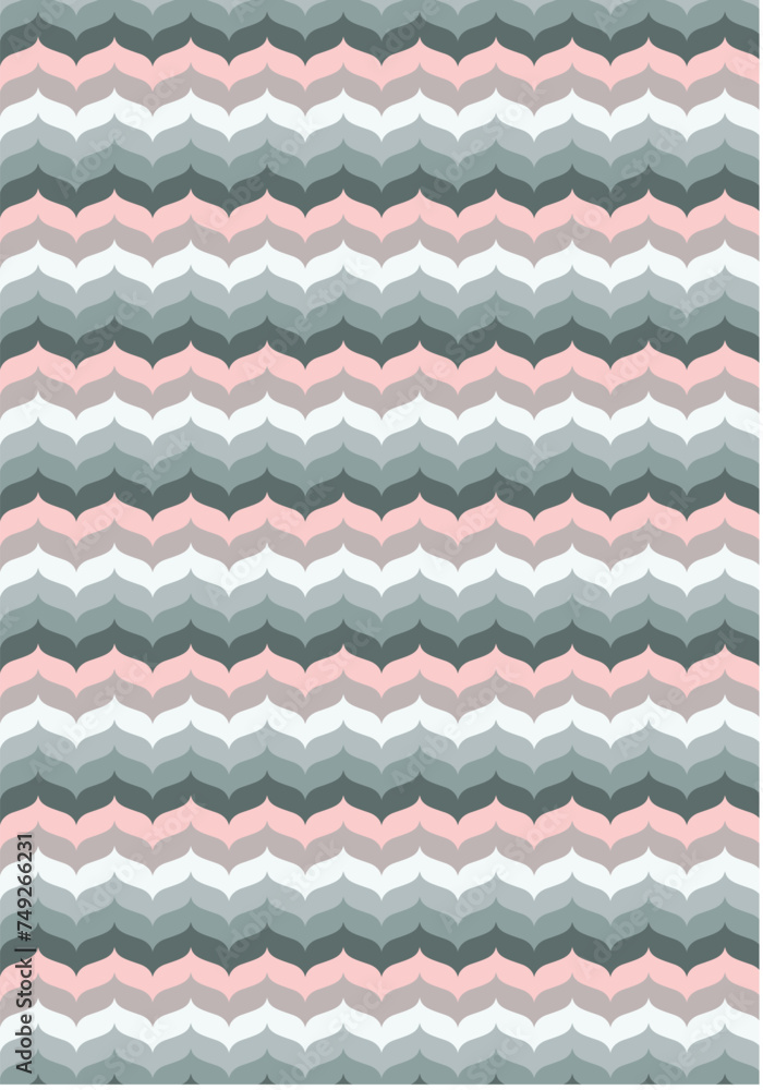 Colorful Seamless Pattern Background Illustration