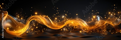 Watercolor Light Background, with lights, light black and yellow, Background HD, Illustrations