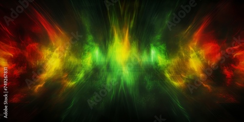 Abstract bright multicolored motion background. Reggae background.