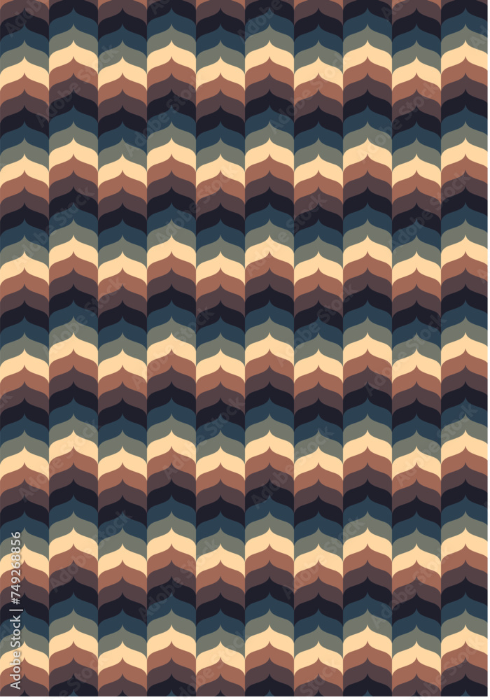 Colorful Seamless Pattern Background Illustration Colorful Seamless Pattern Background Illustration