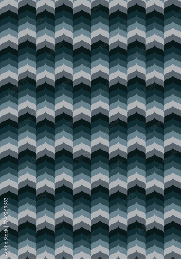 Colorful Seamless Pattern Background Illustration