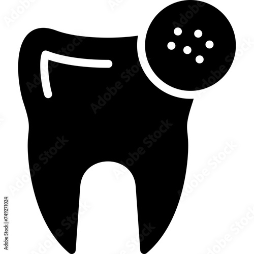 Bactria Vector Glyph Icon