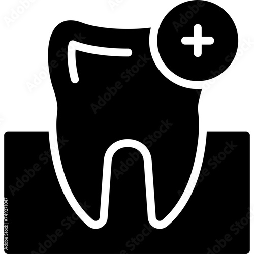 Gum Vector Glyph Icon