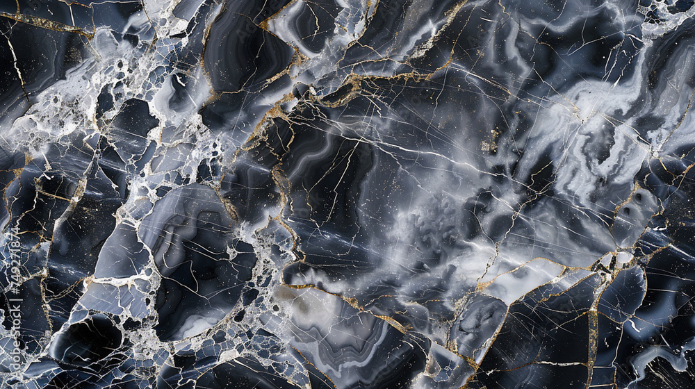 Marble texture background. Generative AI.