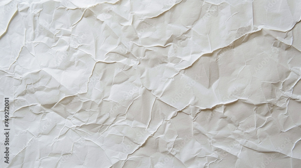 Obraz premium White paper texture background. Generative AI.