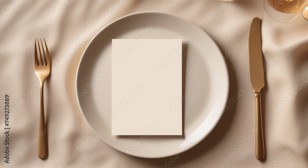 empty plate with fork and knife empty plate with fork and knife