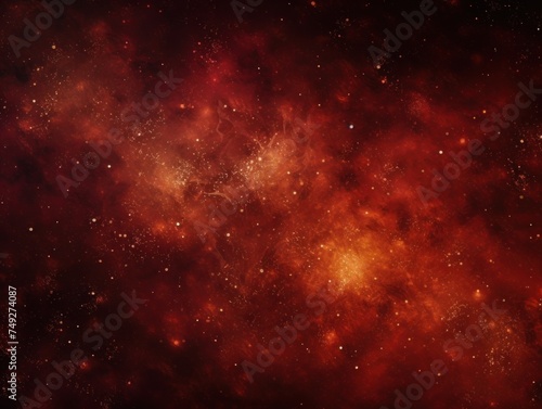 Burgundy nebula background with stars and sand © GalleryGlider