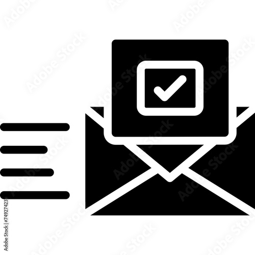 Email Vector Glyph Icon