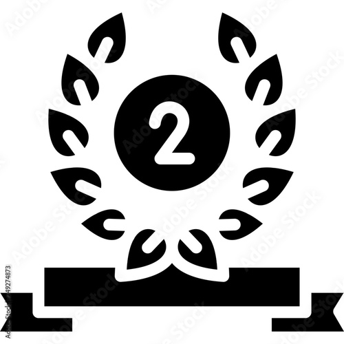 Reward Vector Glyph Icon